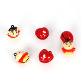 Cartoon Boy Bell Charms for Necklace Bracelet