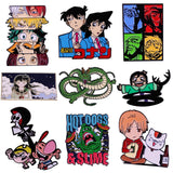 Enamel Pin Lapel Pins Backpacks Brooches Manga Style Jewelry