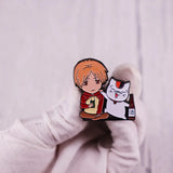 Enamel Pin Lapel Pins Backpacks Brooches Manga Style Jewelry
