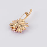 Enamel Pink Daisy Brooch Flower Pin Women Mom Gift Accessories