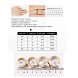 Enamel Rings for Women Gold-Color Jewelry
