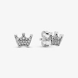 Enchanted Crowns Stud Earring 925 Sterling Silver Earrings for Women