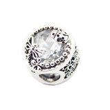 Enchanted Nature Charm Clear CZ Beads