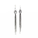 Enchanted Tassels Drop Earrings 100% 925 Sterling Silver Earrings for Women