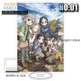 Encouragement of Climb Anime Acrylic Display Stand Desk Ornament Gift