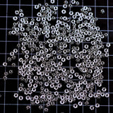 500Pcs Flower Shape Metal Beads Cap 4-5mm Jewelry Findings Charms Silver Tone