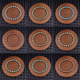 Magnetic Hematite Beads Bracelet Natural Stone Health Protection Jewelry