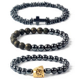 Energy Magnetic Hematite Bracelets for Men Women