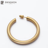 Stainless Steel Circle Earrings Women Jewelry EC171022