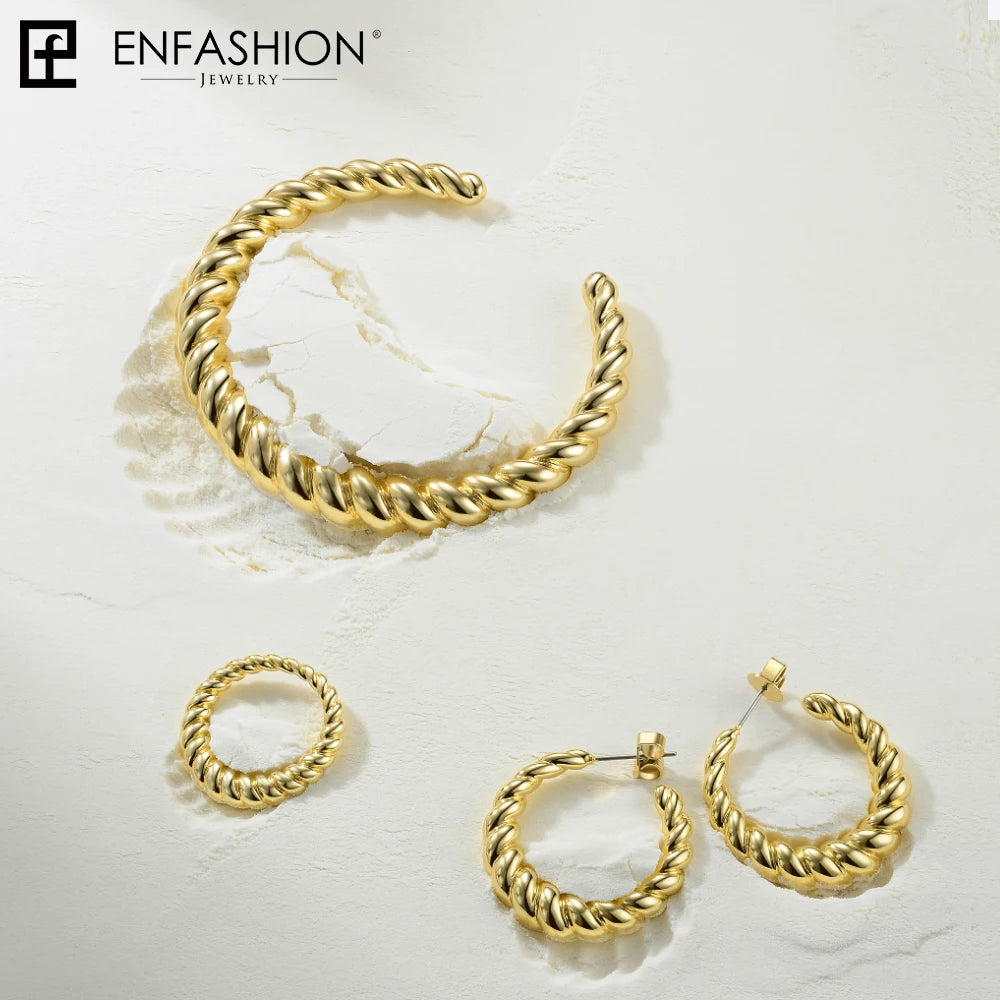 Small Round Hoop Earrings for Women Jewelry EF181082