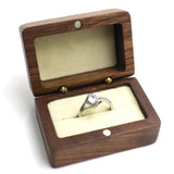 Personalized Name Date Wedding Ring Earring Jewelry Box