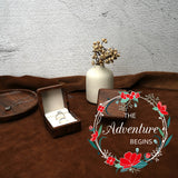 Personalized Wood Ring Box For Wedding Proposal - Name Engraved Ring Bearer