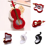 Engagement Wedding Gift Case Storage Ring Box...