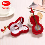 Engagement Wedding Gift Case Storage Ring Box...