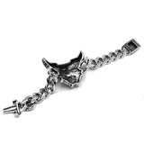 Skull Eagle Bracelet Titanium Jewelry Vintage Skull Biker Mens Bracelet