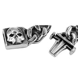 Skull Eagle Bracelet Titanium Jewelry Vintage Skull Biker Mens Bracelet