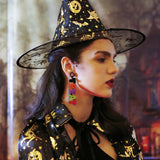 Halloween Earrings Hand-woven, High Sense Japanese Rice Bead Earrings