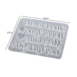 Good Luck Blessing Words Silicone Mold for Resin Making