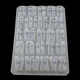 Resin Mold Kit Large Letter Silicone Casting Mold Alphabet Resin Casting Mold