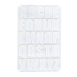 English Letter Pendant Resin Mold Kit Silicone Casting Mold