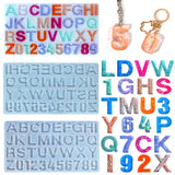 English Letter Resin Molds Silicone Epoxy Casting Mold