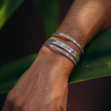 Personalized Coordinates 5mm Bracelet Stainless Steel