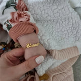 Personalized Stainless Steel Baby Bracelet Custom Name Engraved Gift