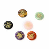 Flower Of Life Metatrone Cube Natural Crystal Stone Reiki Healing