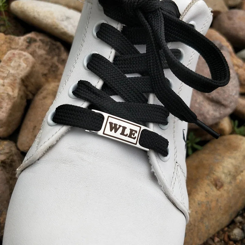 Personalized Stainless Steel Shoe Tag Engraved Name Shoe-buckle