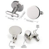 Personalized Handwriting Cufflinks Wedding Gift for Him