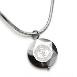 Love Heart Tungsten Necklace & Pendants for Men