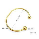 Personalized Engraved Stainless Steel Cuff Bangle Bracelet