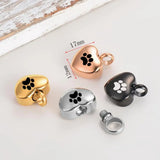 Engraved Heart Pets Paw Urn Necklace/Bracelet