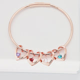 Personalized Stainless Steel Coordinate Bracelet Gift