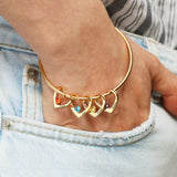 Personalized Stainless Steel Coordinate Bracelet Gift
