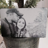 Personalized Laser Picture Wallet Insert for Father's Gift with Your Handwriting