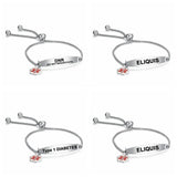 Engraved Medical Alert ID Bracelet for Woman Kids Diabetic