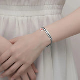 Engraved Medical Alert ID Bracelet for Woman Kids Diabetic