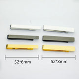Engraved Name Tie Clip Personalized Fathers Gift Date Groomsmen Bar