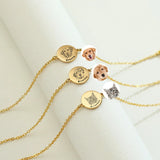Engraved Pet Portrait Bracelet, Personalized Photo Jewellery for Women