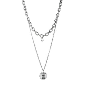 Engraving Machine Letter Name Lucky Number Date Pendants Necklace