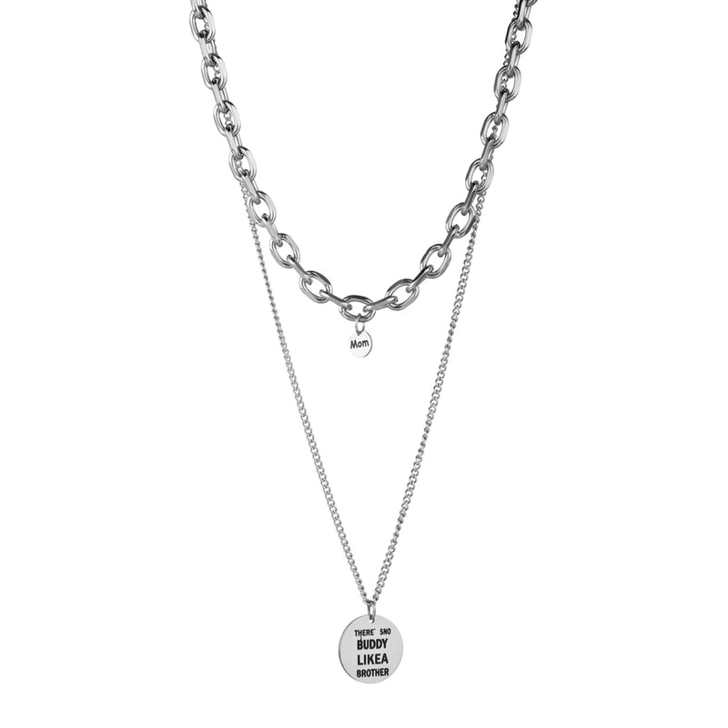 Engraving Machine Letter Name Lucky Number Date Pendants Necklace