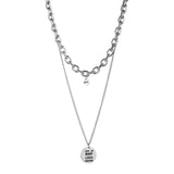 Engraving Machine Letter Name Lucky Number Date Pendants Necklace