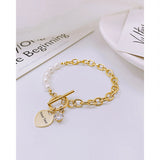 Engraving Name Stainless Steel Cuban Chain Couple Bracelets