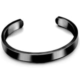 Personalized Couple Cuff Bracelets Stainless Steel Lover DIY Gift