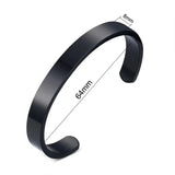 Personalized Couple Cuff Bracelets Stainless Steel Lover DIY Gift