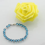Natural Crystal Bracelet Health Silver Jewelry For Women