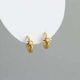 925 Silver Zircon Star Ear Buckle Women Earrings