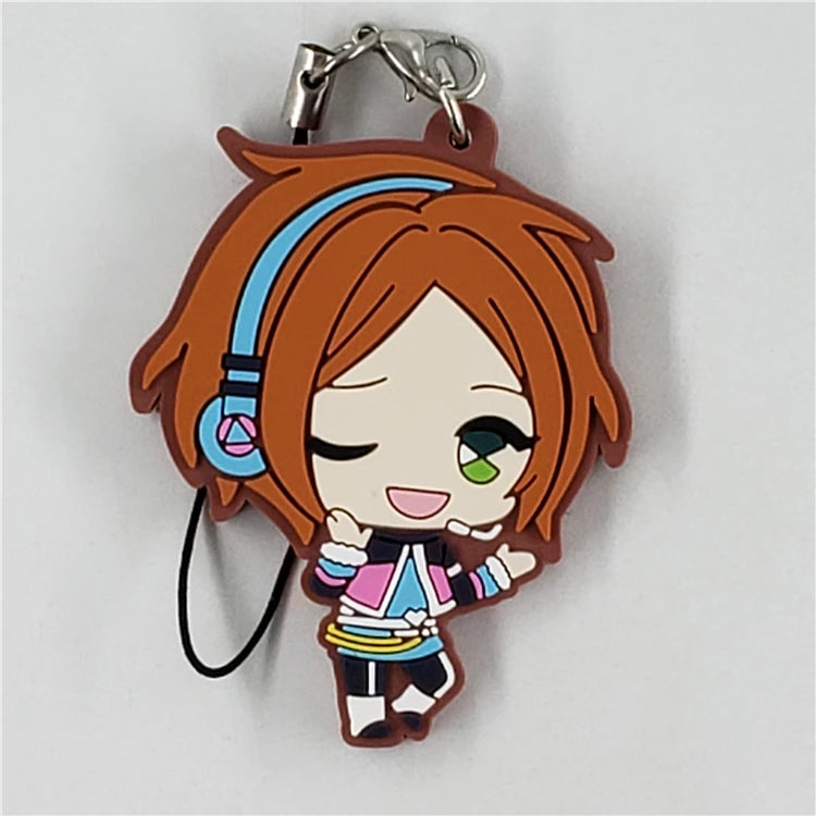 Ensemble Stars Japanese Figure Rubber Charms Keychain Strap