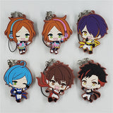 Ensemble Stars Japanese Figure Rubber Charms Keychain Strap